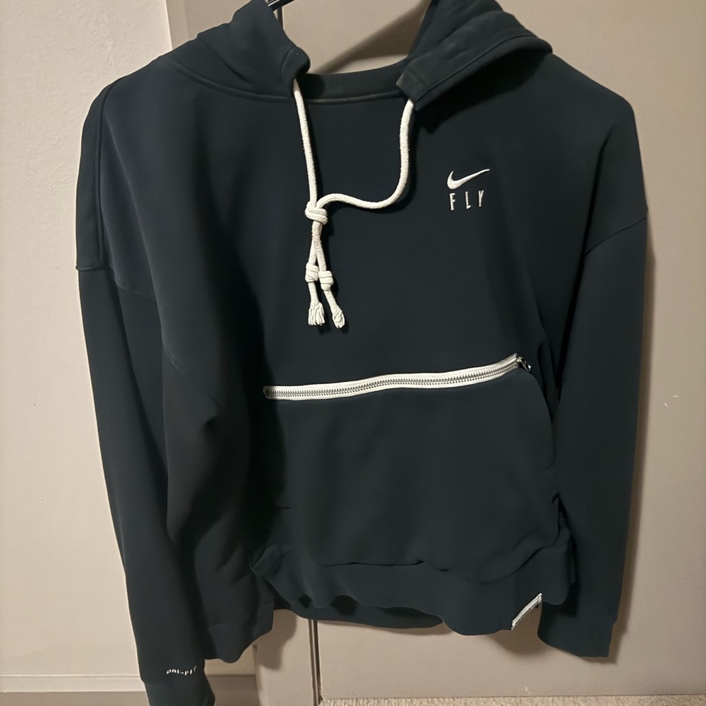 Nike Women's Black Hoodie Sweater